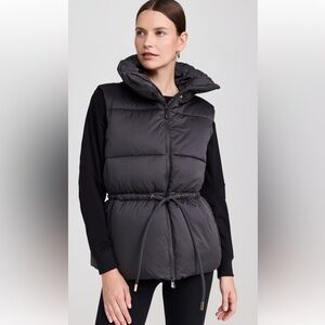 Women's Black Puffer Vest